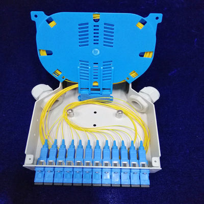 Singlemode SC UPC Ftth Termination Box, Kotak Distribusi Serat Optik