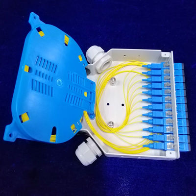 Singlemode SC UPC Ftth Termination Box, Kotak Distribusi Serat Optik