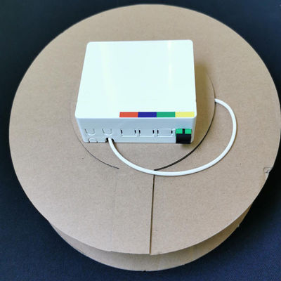 ROHS ABS Singlemode SC APC 2 Core Fiber Optic Termination Box