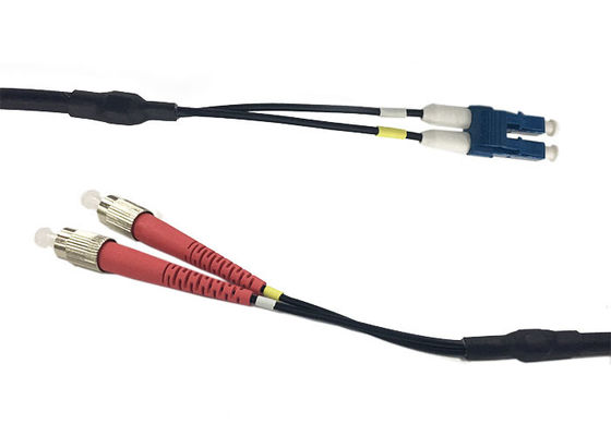 Kabel Fiber Optik Duplex Single Mode 4.8mm, kabel patch LC UPC