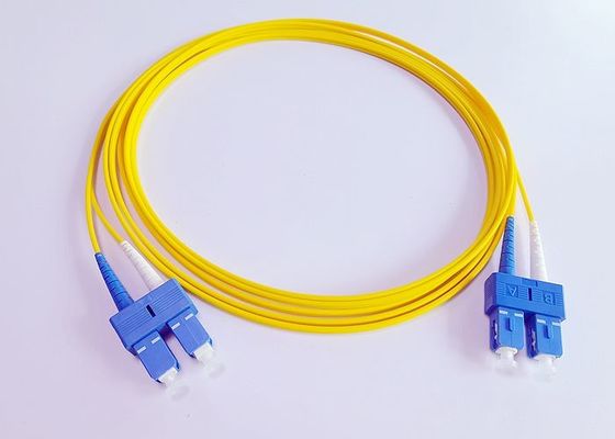 Kabel Patch Duplex Lszh SC UPC Kasar Untuk Sistem DWDM