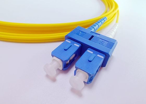 Kabel Patch Duplex Lszh SC UPC Kasar Untuk Sistem DWDM