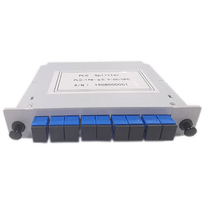 Berat Ringan LGX Box Type 1x8 Fiber Optic PLC Splitter