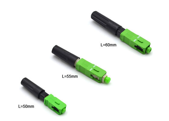 Konektor Serat Optik Multimode 50dB, Konektor Cepat Sc Apc