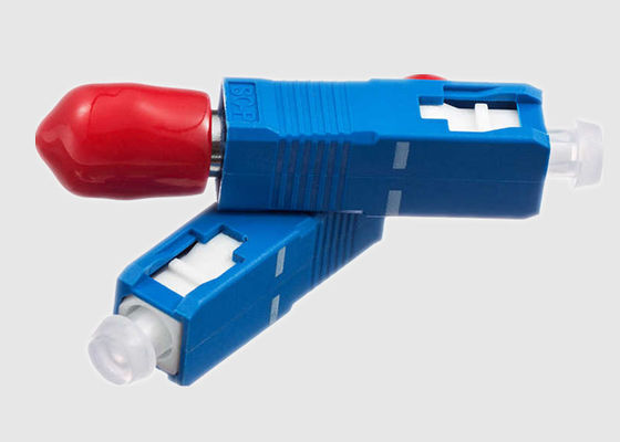 Simplex ST UPC Male To SC UPC Female Fiber Optic Cable Adapter