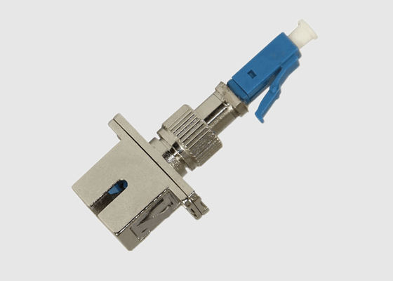 Adaptor Blue Hybrid Coupler Singlemode Simplex LC Ke SC