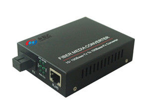 TRX PWR FDX LED Indikator LC Single Mode Fiber Media Converter
