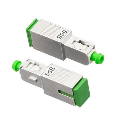 SM Simplex 2.0mm 5db Aksesoris Fiber Optic Sc ​​Apc Attenuator