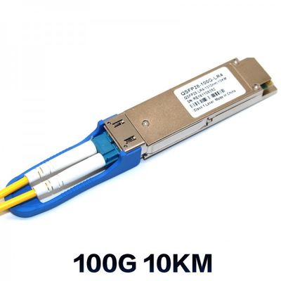 10KM DDM QSFP28 100G LR4 Wdm Sfp Module, Sfp Fiber Transceiver
