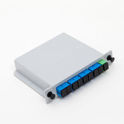 GPON EPON Fiber Optic PLC Splitter, Kaset Plc Splitter 1x8